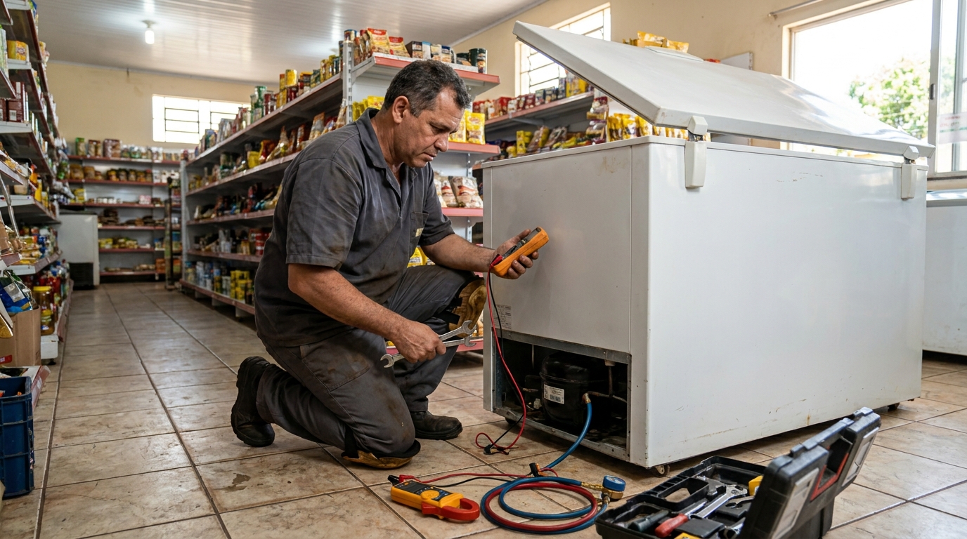 Manutenção em Motor Ventilador em Goiânia‑GO